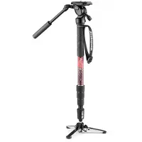 Manfrotto Kit Monopod Vidéo Element MII en Aluminium avec Tête Liquide