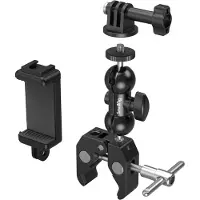 SmallRig 4373 Super pince en forme de crabe avec bras magique Ballhead