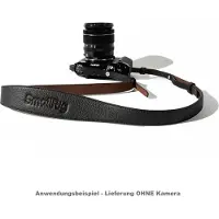 SmallRig 5208 Bandoulière universelle en cuir pour appareil photo (noir)