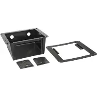 ACV Adaptateur de façade 2-DIN pour universel