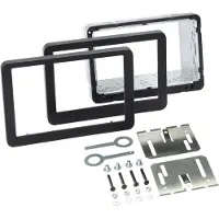 ACV Cadre d'autoradio Alfa Romeo 2 DIN noir