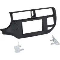 ACV Adaptateur de façade 2-DIN pour KIA RIO 9/2011 > noir