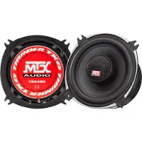 MTX Audio TX640C Haut-parleur coaxial 10 cm 2 voies 70W RMS 4O Boîtier aluminium Tweeter néodyme Bobine à dôme en soie TSV TIL.