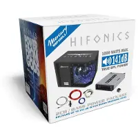 Hifonics MERCURY MBP1000.2 : Ensemble d'amplification pour basses, 2 canaux