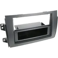 ACV Adaptateur de façade 2-DIN pour avec vide poche Sedici / Suzuki SX4 > noir