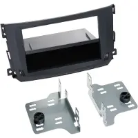 ACV RB 2-DIN avec compartiment Smart ForTwo 2010> noir