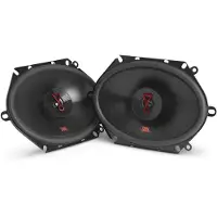 JBL Stage3 8627 - 6 x 8 pouces - Haut-parleurs coaxiaux - 250 watts crête - Noir