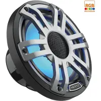Hertz Marine HMX 6.5 S-LD-G : haut-parleur coaxial à 2 voies de 16,5 cm, noir