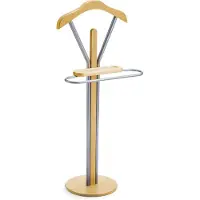 Zeller Present 17102 Valet De Chambre Bois / Mètal, 45 X 30 X 108 Cm