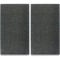 Zeller Present Herdabdeck-/Schneideplatten Granite-Lot De 2-Verre-Anthracite - 26255