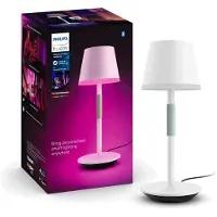 Philips Hue Go Lampe de Table - White and Color - Blanc