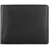 Esquire Cuir porte-monnaie Compact Wallet Black noir