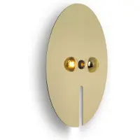 Wever & Ducre Mirro Lampe Murale/Plafonnier Mirro 3.0 | Black Matt|Light Gold