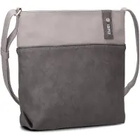 Zwei Sacs à main 'JANA J10' gris basalte / gris clair