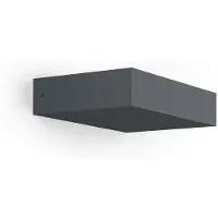 Wever & Ducre Palos Applique Murale d'Extérieur Palos 3.0 | Anthracite Grey | 3000 K