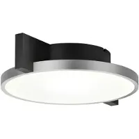 LIGHT-POINT Plafonnier , dimmable, Noir, Chambre à coucher, Aluminium