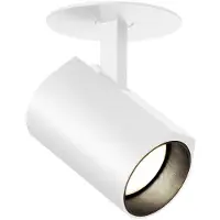 Wever & Ducre Ceno Semi- Recessed 1.0 LED Applique White Matt | False Ceiling | 2700K