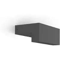 Wever & Ducre Palos Applique Murale d'Extérieur Palos 1.0 | Anthracite Grey | 2700 K