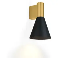 Wever & Ducre Odrey Downlight Lampe Murale Odrey 1.3 | Gold|Black Matt