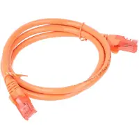 Goobay Câble réseau CAT 6 UTP en orange 20m