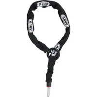ABUS 8ks/85 Bk + St5950 Chain Lock Noir
