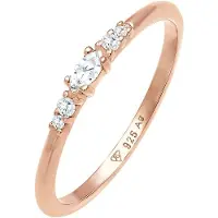 Elli Bague or rose / blanc