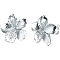 Elli Boucles d'oreilles 'Frangipani Blüte' argent
