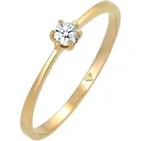 Elli DIAMONDS Bague 'Diamond' or