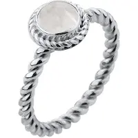 Nenalina Bague argent / blanc