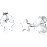 Elli Boucles d'oreilles 'Sterne' argent