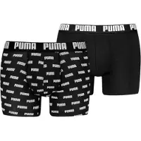 Puma Hommes, Sous-vêtements, Lot de 2 boxers pour hommes avec imprimé Everyday Aop, (lot de 2, M)