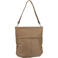 Zwei Sacs à main 'Mademoiselle' noisette