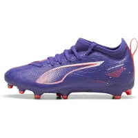Puma Chaussures de football Ultra 5 Match FG/AG-108096, Couleur:Bleu foncé, Chaussures enfants:34