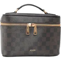 JOOP! Trousse de maquillage brun foncé / or / noir