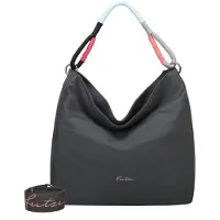 Fritzi aus Preußen sac à épaule sac à épaule bandoulière Hobo Limited Leo Rainbow Sky Hobo Bag Leo Soft Anthra gris foncé