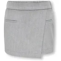 ONLY GIRLS Jupe 'KOGBrie' gris / blanc