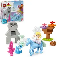 LEGO Elsa And Bruni In The Enchanted Forest Construction Game Multicolore Enfants
