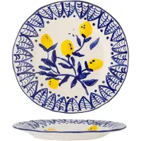 Creative Collection Assiettes Maxima Ø27cm bleu lot de 6 pièces