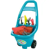Ecoiffier Trolley avec outils de jardinage