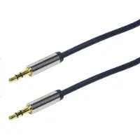 Logilink Câble audio, 2 x jack mâle 3,5 mm, 1,5 m