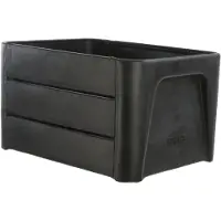 Buzaglo Basil Mirage Caisse Click 'n Crate noir 24l