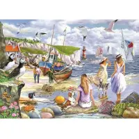 The House of Puzzles Puzzle große 500 Teile Sea Shore Breezes Puzzle
