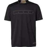 Vaude Bike Qimsa Logo Short Sleeve T-shirt Noir 2XL Homme