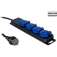 Procab PSI204/1.5-F bloc multiprise (4 prises) pour la France