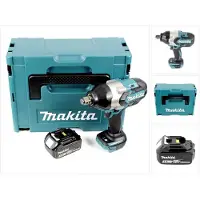 Makita DTW 1001 F1J Clé à choc sans fil 18V 3/4" 1050Nm Brushless + 1x batterie 3,0Ah + Makpac - sans chargeur