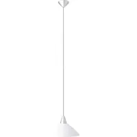 Brilliant Design Suspension Logo En blanc, 1-flamme, Ø35cm