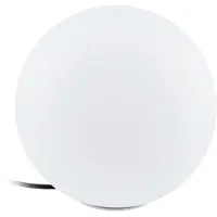 Eglo 900268 MONTEROLO-Z LED Lampadaire d'extérieur 9W Ø300mm Blanc IP65 Dimmable