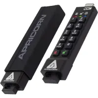 Apricorn Clé sécurisée Aegis 3NXC (32 Go, USB-C), Clé USB, Noir