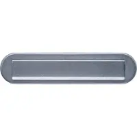 Intersteel Jante de pluie Brienenbus Posta Ovale en acier inoxydable