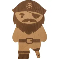 Ototo Design Planche à Découper Pirate Board